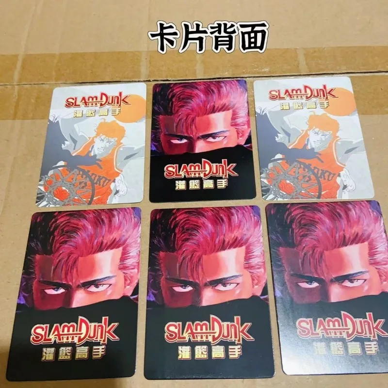 Slam Dunk anime peripheral basketball cards rare out-of-print SSR Rukawa Kaede gold laser flash cards children\'s toys wholesale