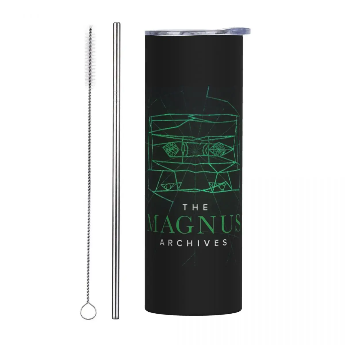 The Magnus Archives Logo (Season 5) Stainless Steel Tumbler Vacuum Insulated Mug Thermal Cold Cup Straws With Lid 20oz