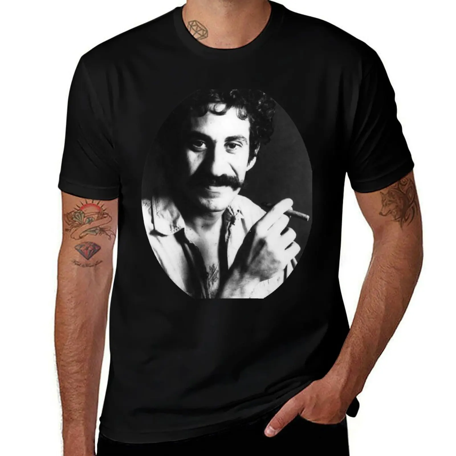 Jim Croce T-Shirt Plus Size Comfort Fit Tee T-Shirt