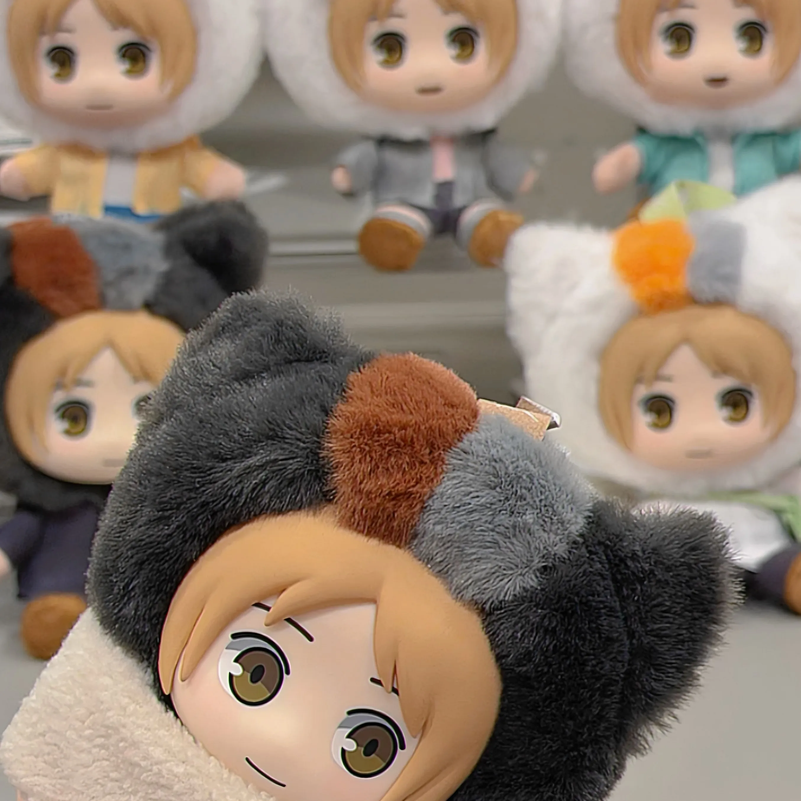 

Genuine EAKI Natsume's Book of Friends Four Seasons Journey Series Blind Box Anime Figure Tanuma Kaname Plush Doll bag pendant