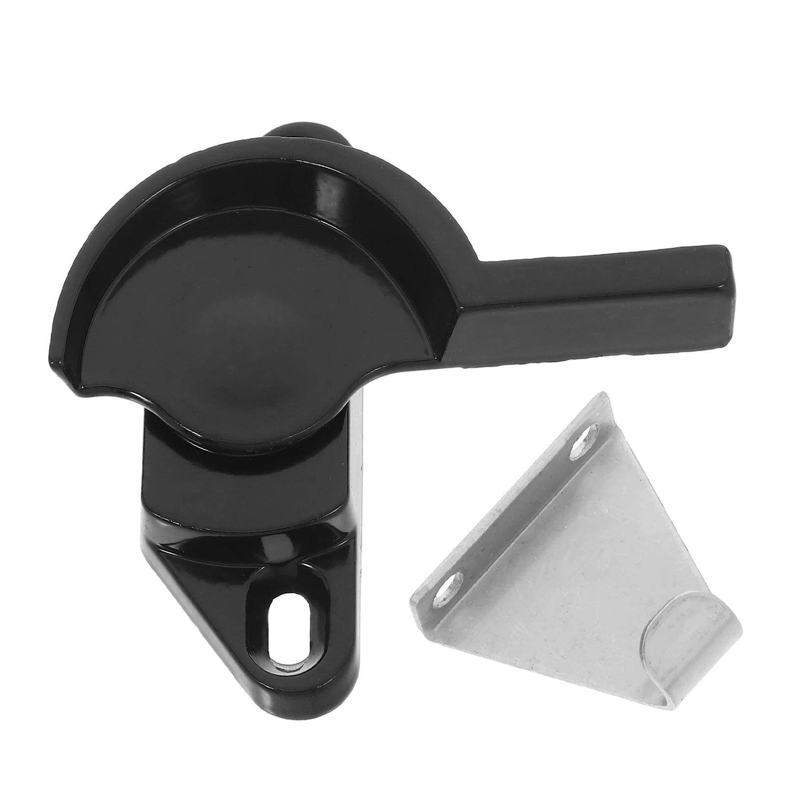 

Sliding Window Security Lock Aluminum Crescent Door Lock Black for Casement Windows Sliding Doors Replacement Window Parts