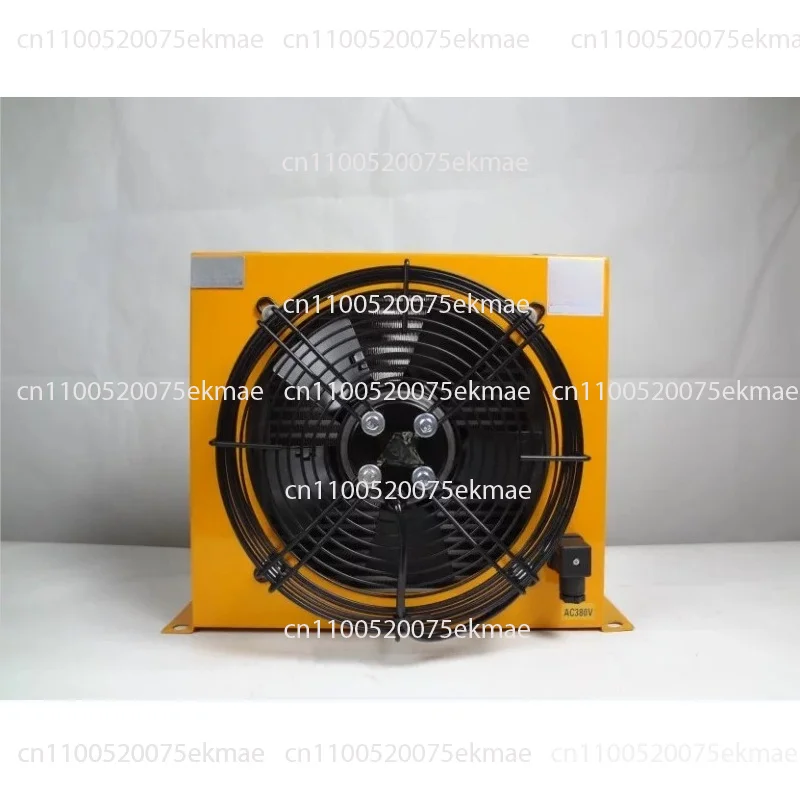 Hydraulic Air Cooler 12V/24V/220V/380V Air‑Cooled Oil Radiator for Truck‑Mounted Crane Fuel Tank Cooling System