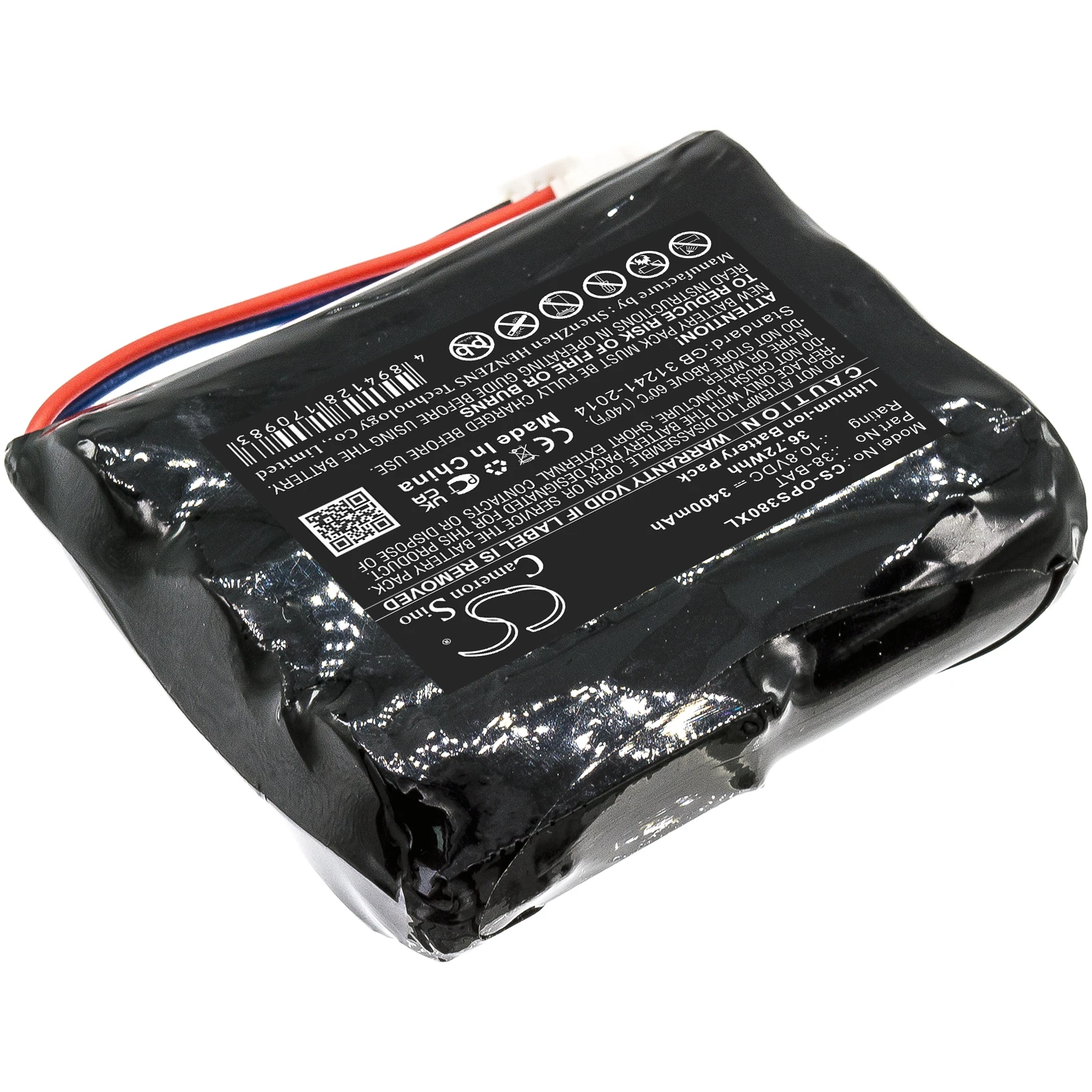 

Аккумулятор Cameron Sino 3400 мАч для ультразвукового толщиномера Olympus 38DL Plus, 38-BAT, Epoch4, CW-38-BAT