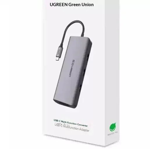 UGREEN CM179 40873 9 in 1 USB C Hub HDMI VGA Gigabit Ethernet SD TF PD Docking Station Multiport Adapter for Laptop Computer view 4