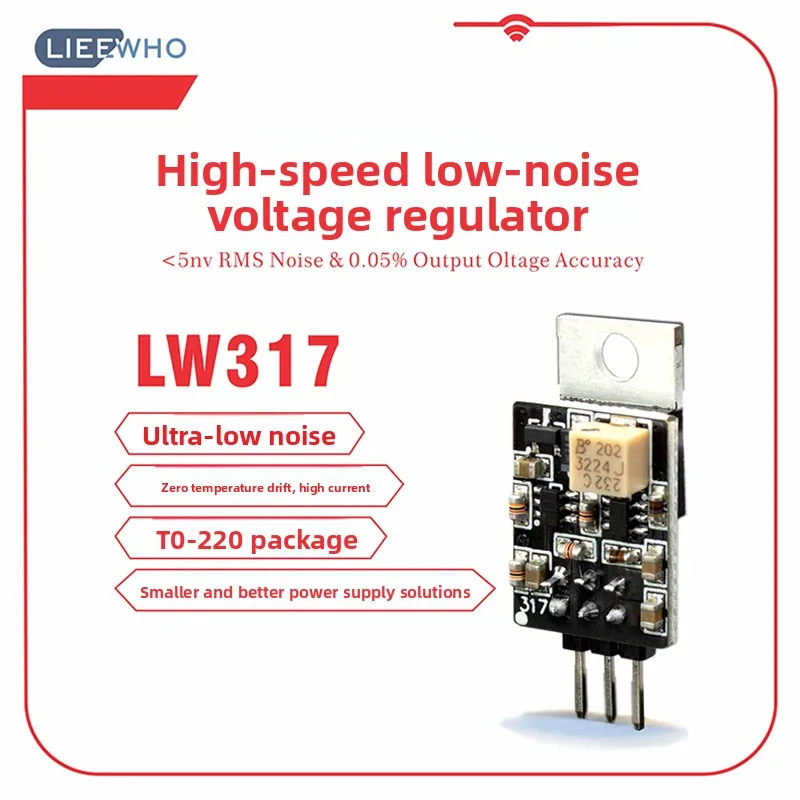 

Linghu LW317 High-Quality Fully Discrete Component Linear High-Speed Voltage Regulator / Direct Replacement for LT317 / LM317
