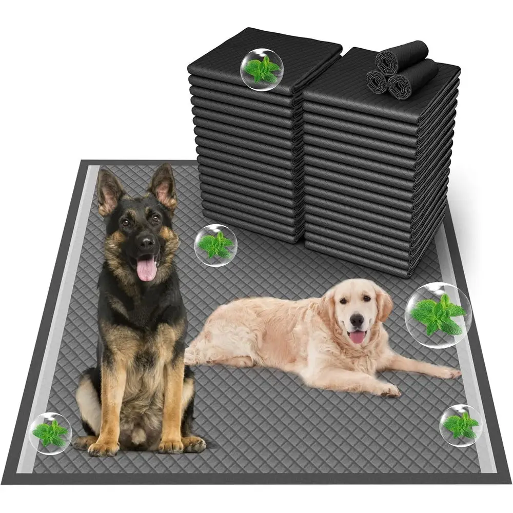 

Extra-Large Absorbent Puppy Training Pads, 36x36 Odor-Control, Leak-Proof for Pets