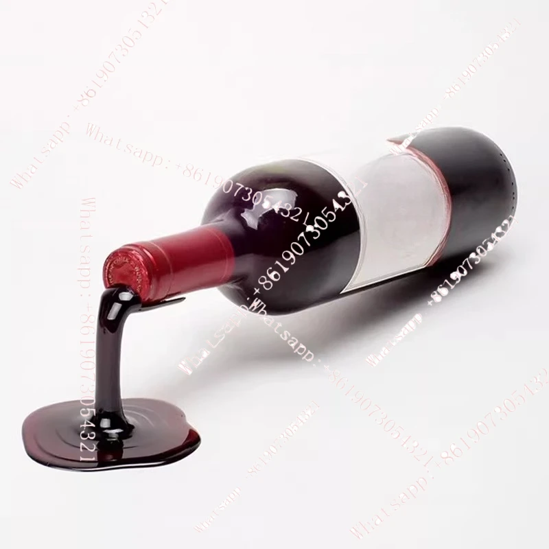 Overflowing wine bottle rack Display case Wine tray Wine rack Support hanger