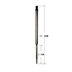 112mm Long 1.0mm Tip Ballpoint Pen Refill Ballpen Fits For WaterMan