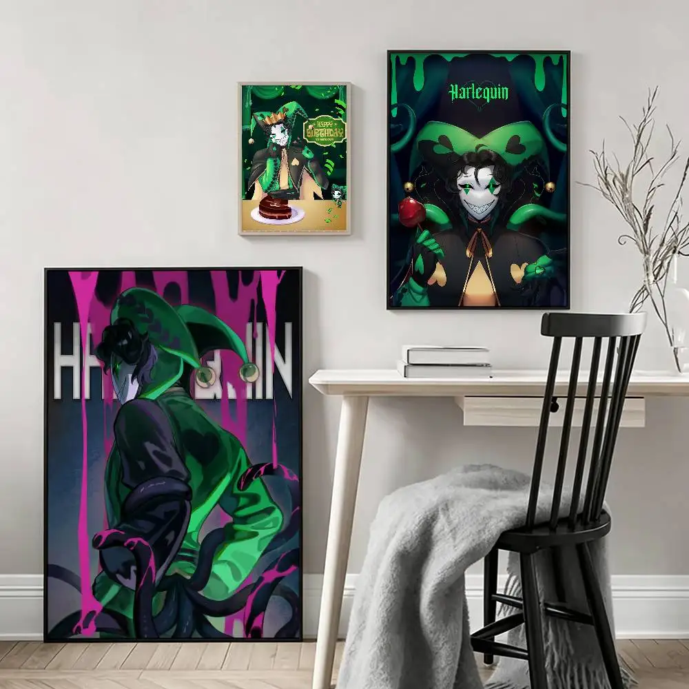 T-The F-Freak C-Circus H-Harlequin Poster Waterproof Wall Art Sticker For Bar Living Room Vintage Decor High Quality Print Gift