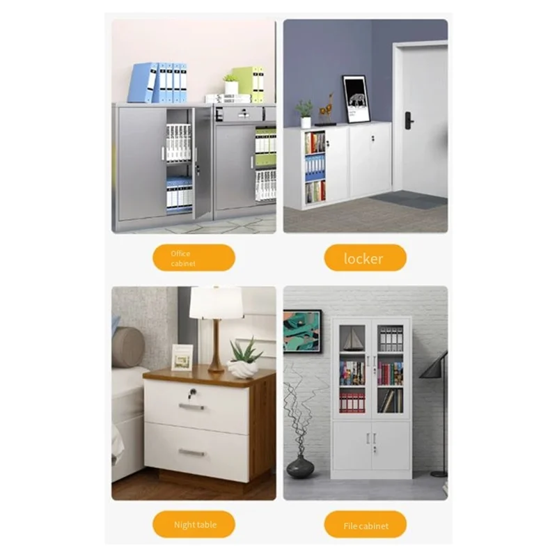 

【Flash Sale】Office Desk Drawer Lock Zinc Alloy Anti Theft For Furniture Cabinet Door Lock File Cabinet Lock Same Key