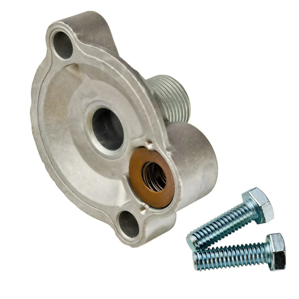 Replacement Oil Filter Adapter for Chevy Small Block Engines 305 327 350 383 400 1968 to Current Spin On Filter Model 839049
