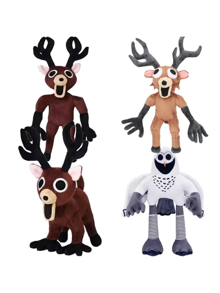 

10pcs 99 Nights In The Forests Plush Owl Toy In The Forests Deer Owl Plush Doll 99 Nights Plush In The Forests Game Gift!!!!