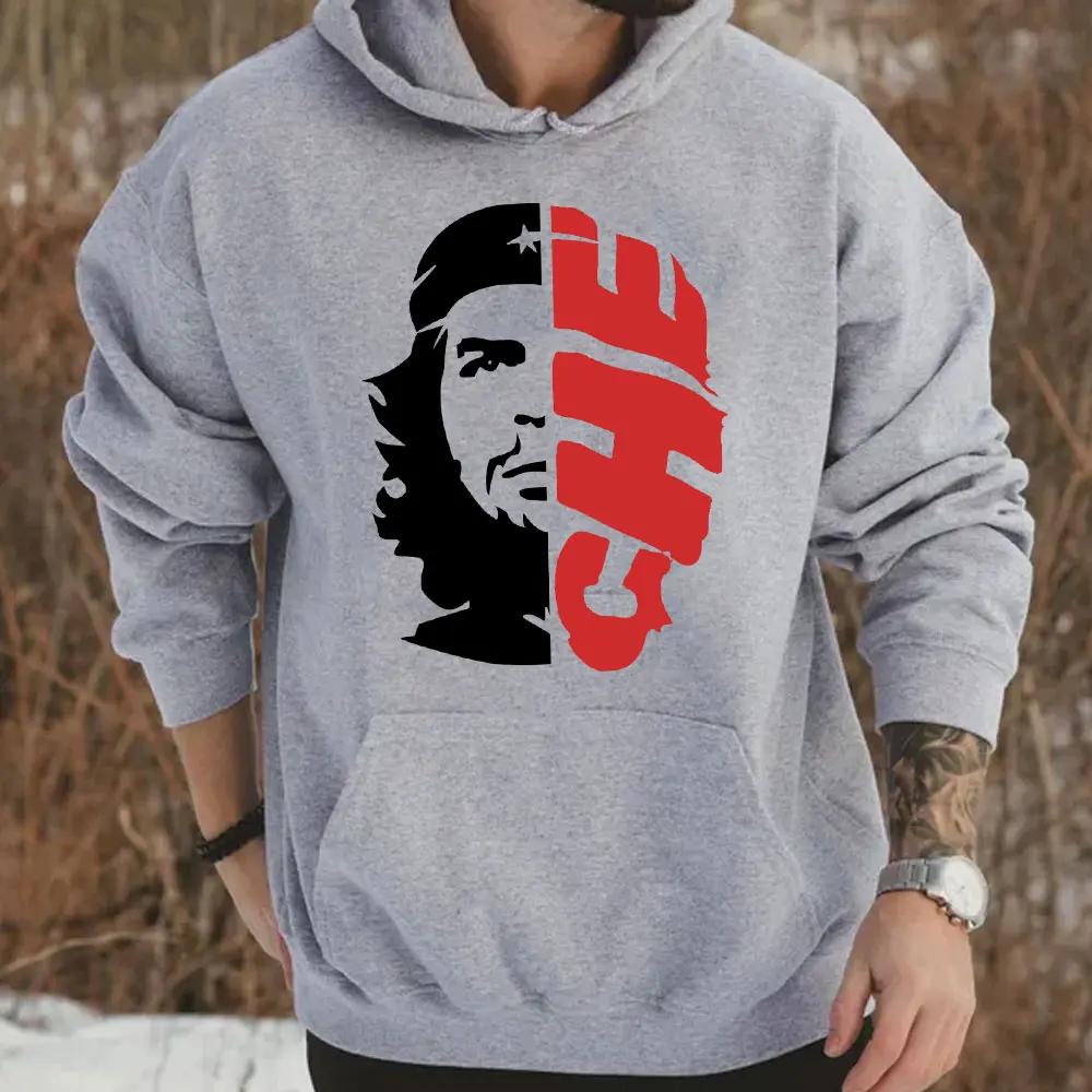 Hoodies Che Guevara Hero 3d Print Sweatshirts Men Women Hooded Oversized Hoodie Hip Hop Pullover Sweatshirts Tracksuits Clothes