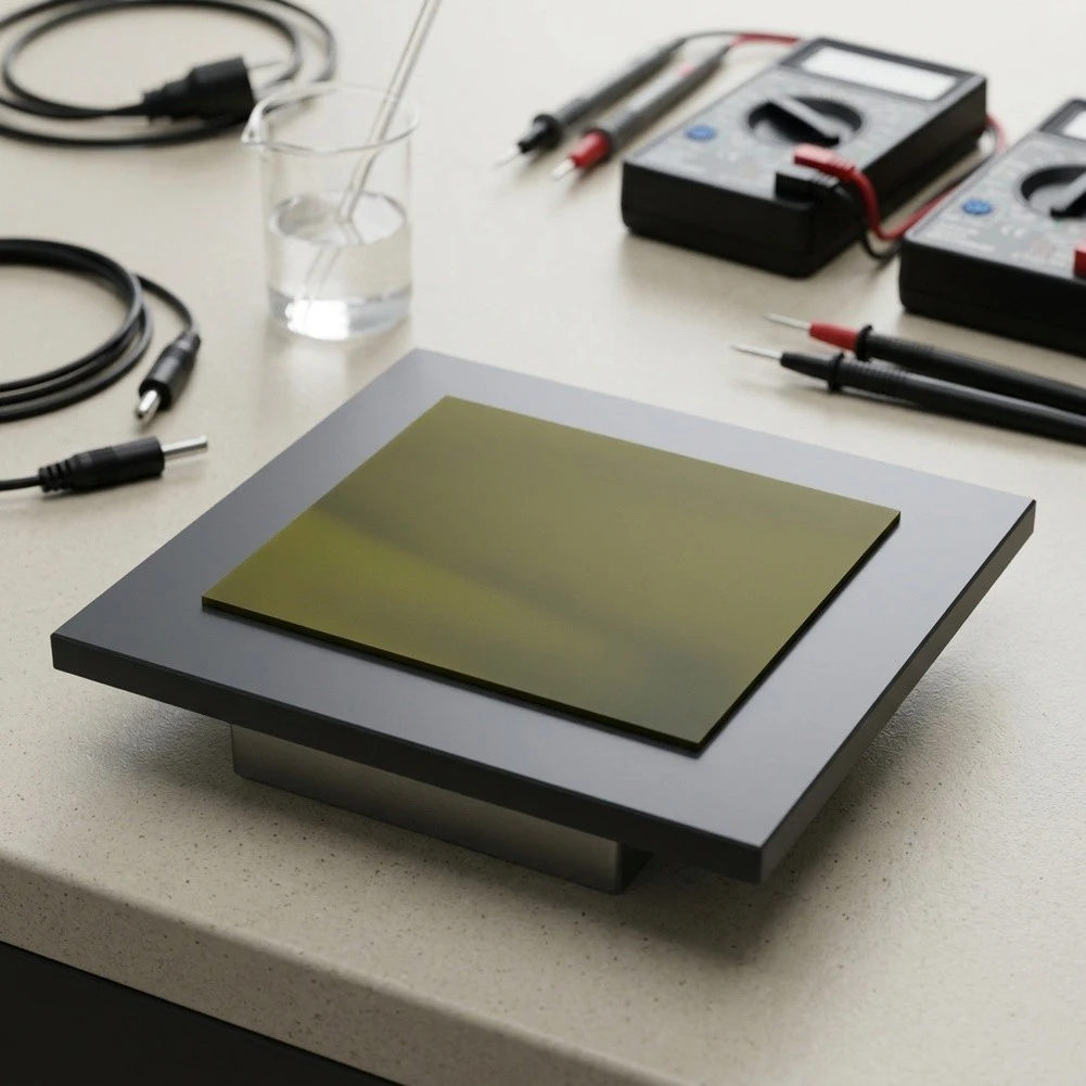 Viewing Card Yellow for hd Magnetic Field Observation Film for hd Magnetic Viewer 40*50mm Magnetic Portable Viewing Film