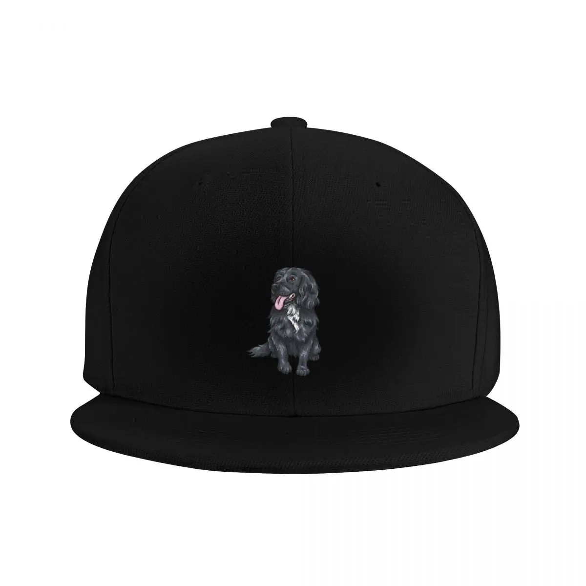 Happy Black Cocker Spaniel | Cute dog Art Baseball Cap Hat Man For The Sun western Hat Thermal Visor Sun Hats For Women Men's