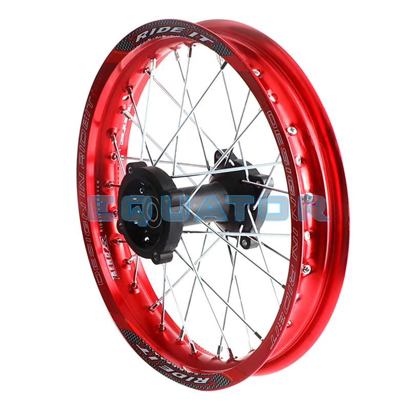 red 12mm or 15mm Front 1.60x17\