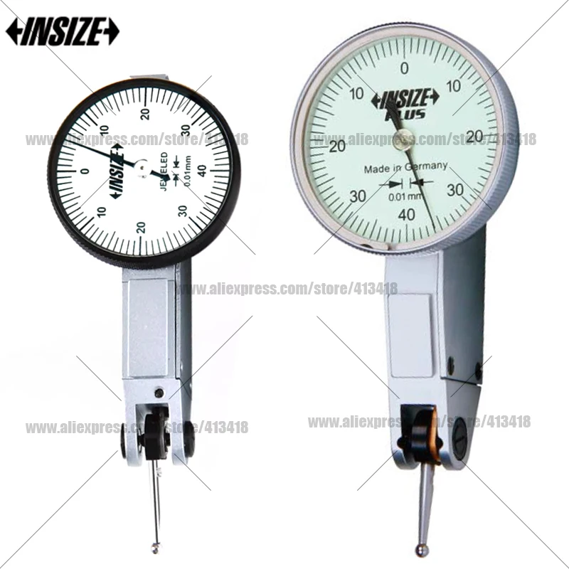 

INSIZE Dial Test Indicator Precision Tools 0-0.8mm 0.01mm 0.2mm Metric Dial Test Indicator With Metric Measuring Dial Indicator