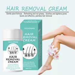 Novo produto creme de remoção do cabelo indolor remoção do cabelo axila perna braço cuidados com a pele cuidados com o corpo creme de remoção do cabelo 80g para homem e mulher