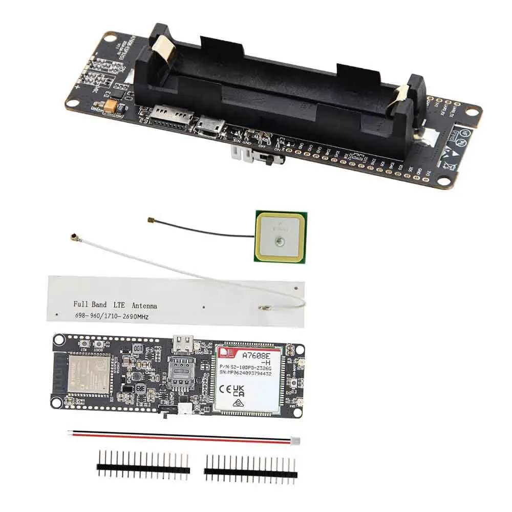Wireless Communication Module ESP32-S3 LTE GSM A7608SA A7608E Wi-Fi BT 5 TF Card I2C SPI UART Multi Band IoT Development Module