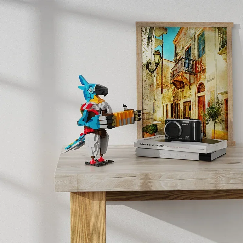 MOC Popularna Figurka z Gry Brickheadz Zestaw Klocków Zeldaed Cas Ptak Potwór Model DIY Puzzle Zabawki dla Dzieci Prezent Urodzinowy