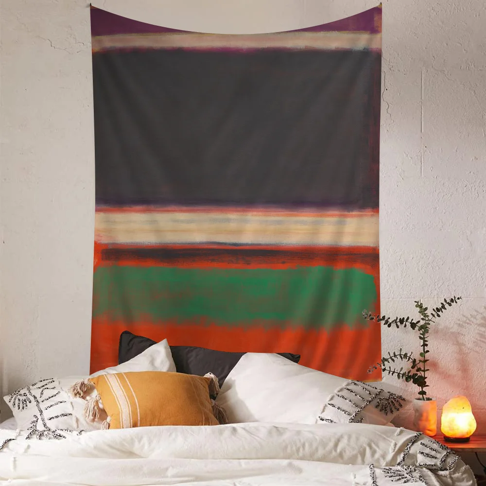 Mark Rothko Chart Tapestry for Living Room Home Dorm Decor Art Home Decor