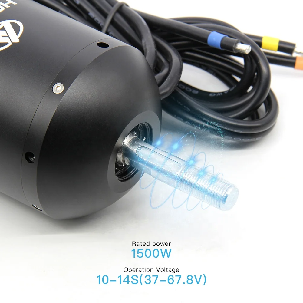 3000rpm Waterproof motor 24V 48V Efoil hydrofoil board electric surfboard kayak high power underwater propeller