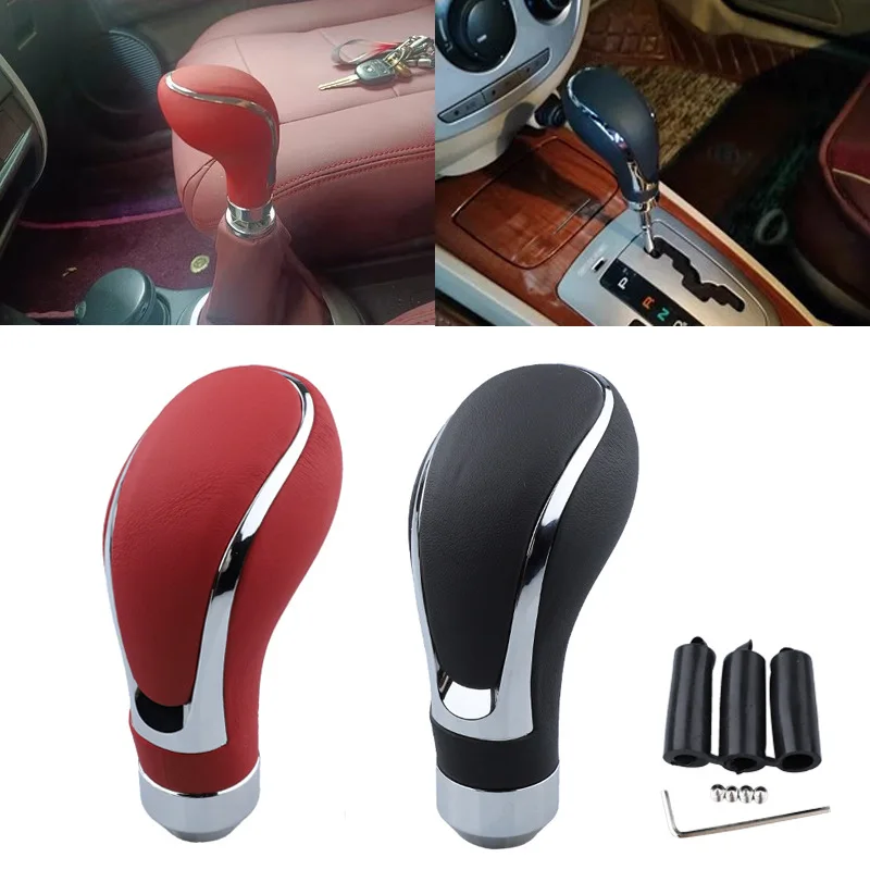 

Universal Car Gear Shift Knob Stick Manual Automatic Transmission Aluminum Shifter Lever AT MT