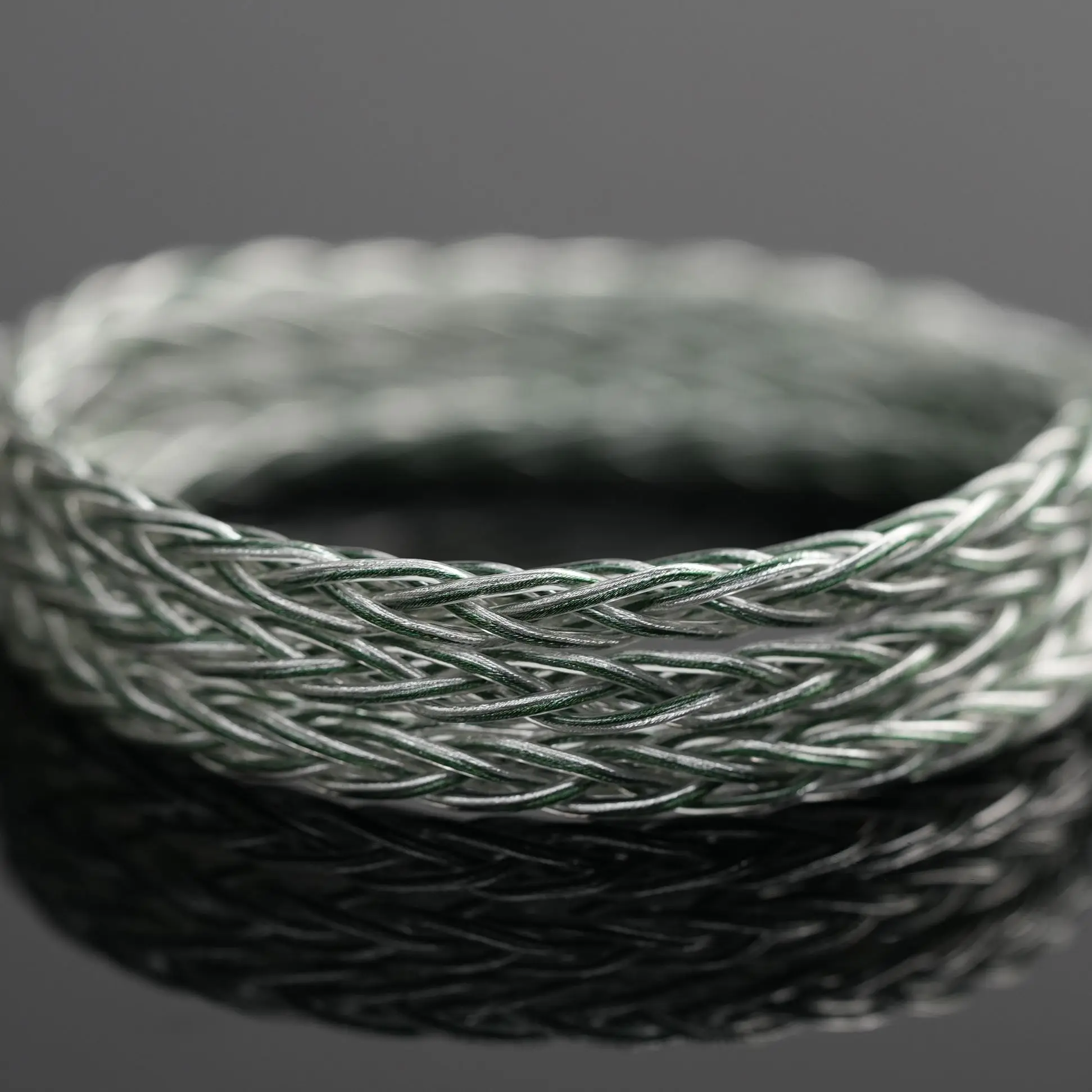 XINHS 단결정 구리 도금 IEM HiFi 케이블 모듈러 교환 가능 플러그, 8 코어, 2.5mm, 3.5mm, 4.4mm