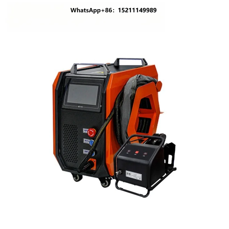 New  Air Cooled Handheld Fiber Welding Machine Continuous Metal Cutting for Stainless Steel Aluminum Brass Copper Titanium