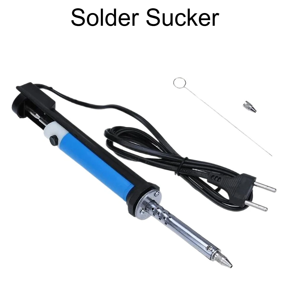 110V 220V 30W Electric Desoldering Iron Vacuum Suction Pump Gun Soldering Repair Soldering Repair Tool Solder Sucker Tool Kit