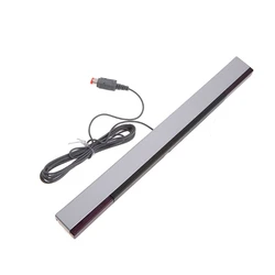 Wired Sensor Receber Bar para Wii e Wii U, prático, Novo