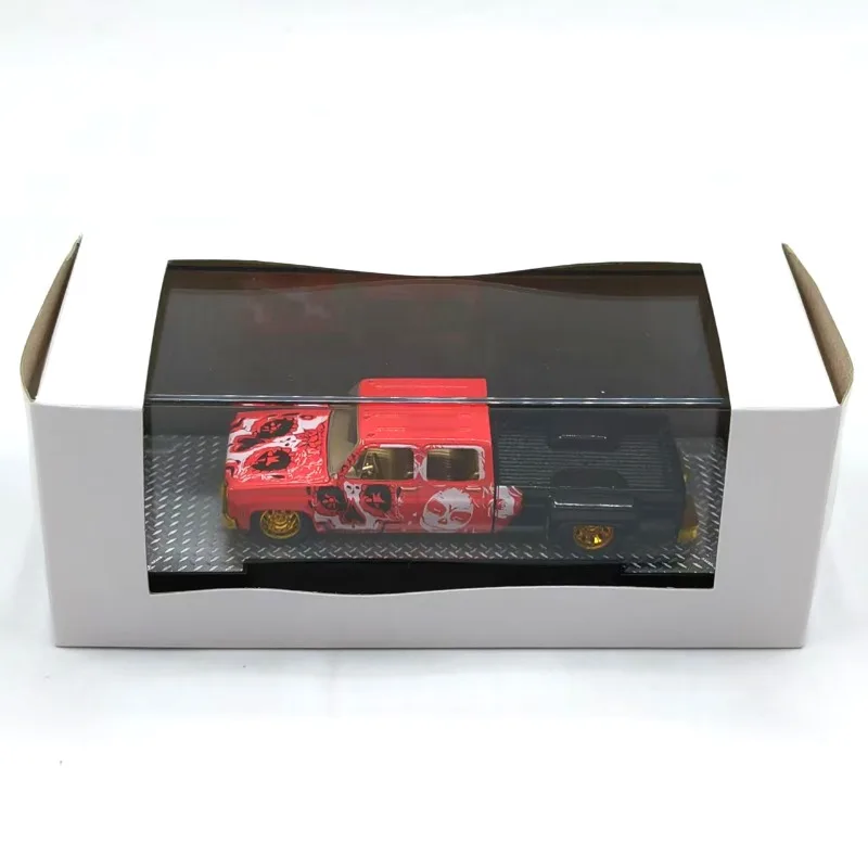 

Extended Pickup Truck Alloy Simulation Car Model Finished Product Collection Ornament Brand New Packaging Simulation Car Model