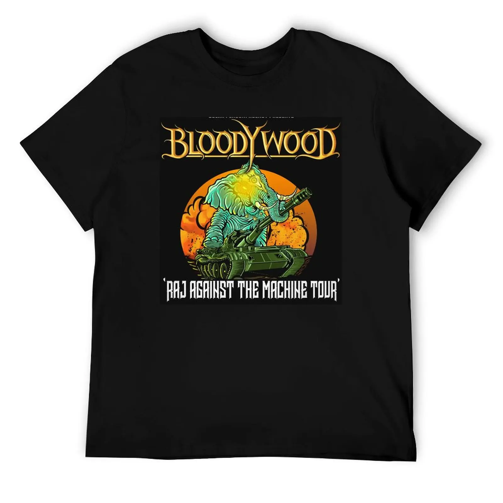 جديد Bloodywood تي شيرت تي شيرت رجل فاخر رجل تي شيرت القطن تي شيرت شخصية تي شيرت