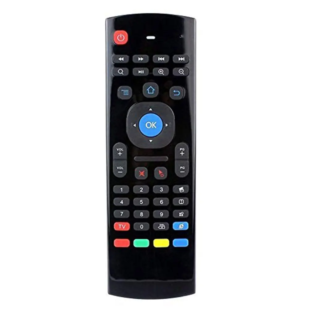 MX3-ratón inalámbrico inteligente, dispositivo con Control remoto, versión retroiluminada por voz, T3, RF, 2023