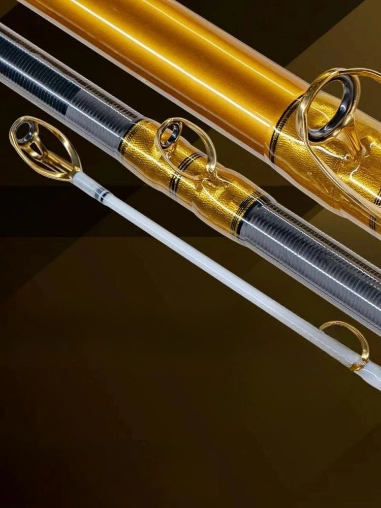 6.4-7 أقدام من خلال قضيب قارب صنارة الصيد البحري #4