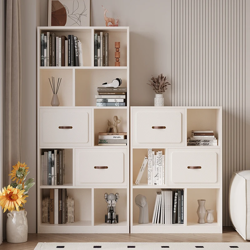 

Bookshelf Floor-to-ceiling shelf Living room against the wall Bookcase Locker Integrated storage cabinet Student home new