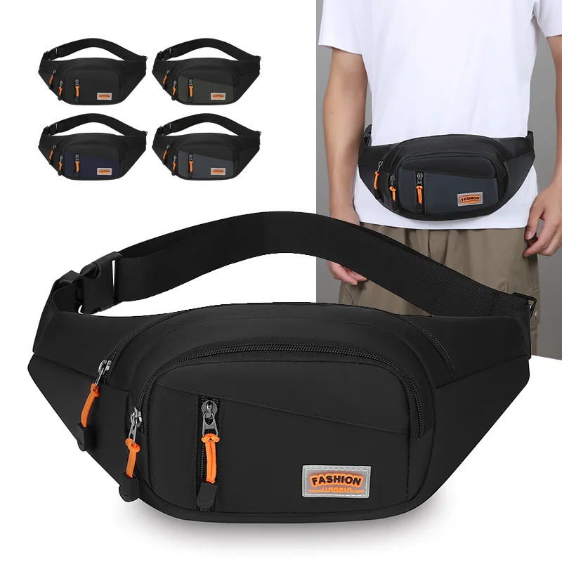 

Многофункциональная поясная сумка с большой площадью хранения Нагрудная сумка Повседневная сумка через плечо Регулируемый ремень