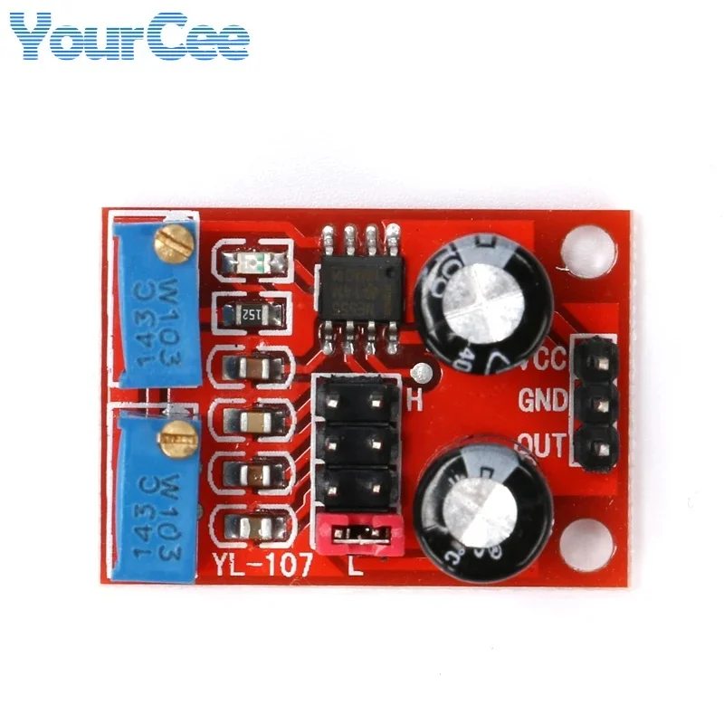 5pcs/1pc NE555 Pulse Generator Adjustable Pulse Frequency and Duty Cycle Module Square Wave Generator, Stepper Motor Driver