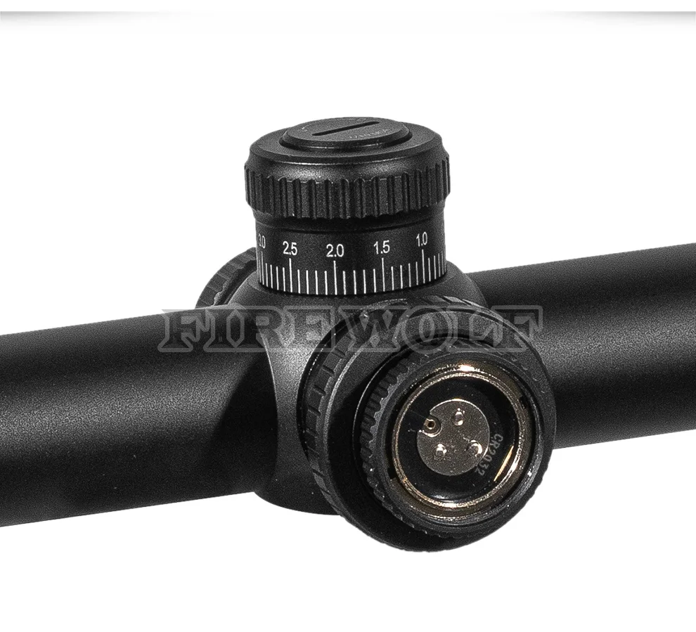 First focal plane DIANA10-40X56FFP wide-angle thin-walled locking red and green light outdoor telescope view 5