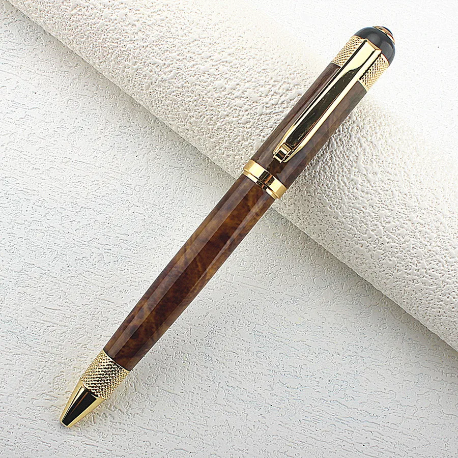 luxury quality pen metal classical student Ballpoint Pen men signature INK PENS Stationery Office Supplies pencil bag choose