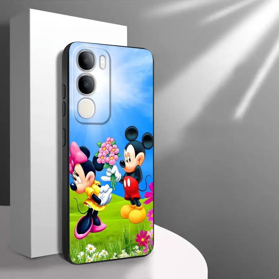 Soft Back Phone Cover Case for Vivo V29 Y75 Y81 V21E V23 Y51S Y78 V25 V30 Y50 Y95 Y52S Y93 Y53S V27 Y71 Y91 Disney Mickey Mouse