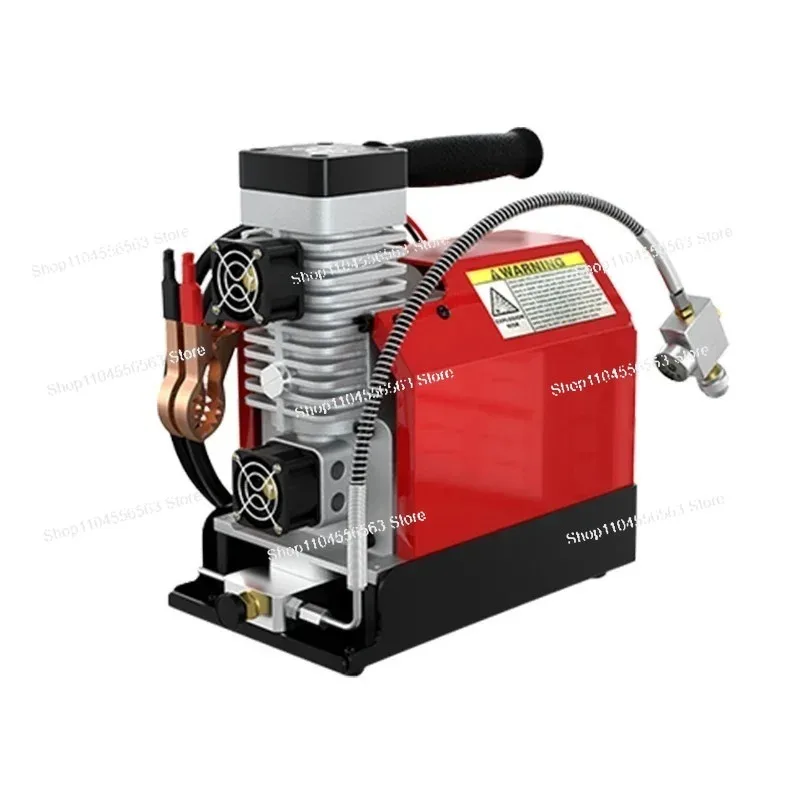 New Updated 12V Vehicle-Mounted High-Pressure Air Compressor (300bar), Silent Oil-Free E-CS2 Pump