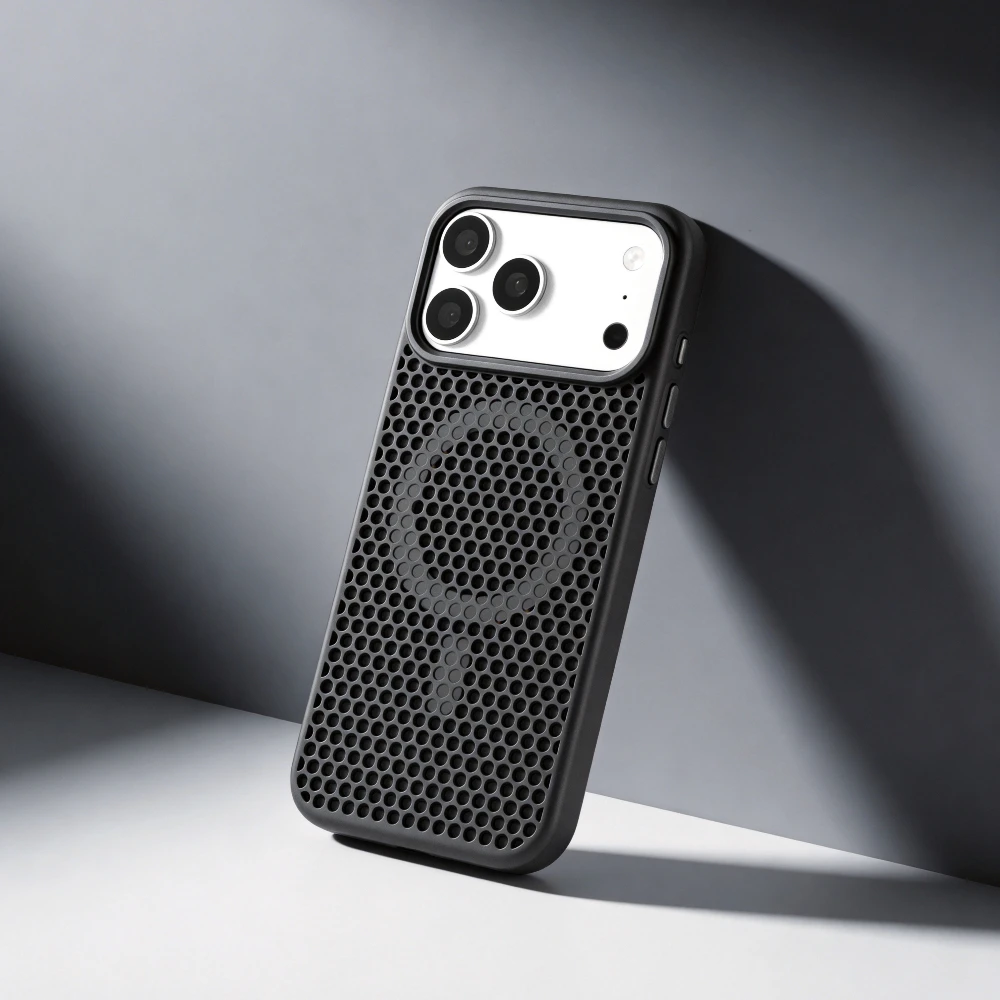 Unique Matte Cooling Case For iPhone 17 16 15 14 13 12 Pro M