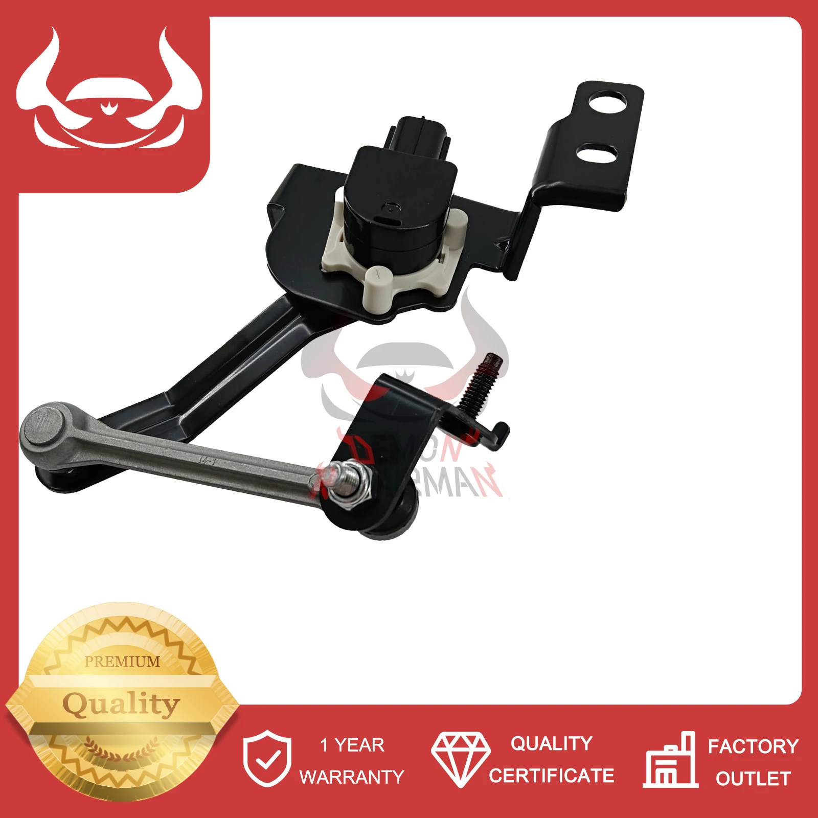 Premium Headlight Level Sensor 84021-AG000 Compatible With Subaru Forester Legacy 2009-2014 2.5L 3.6L Outback 2010-2014 2.5 3.6L