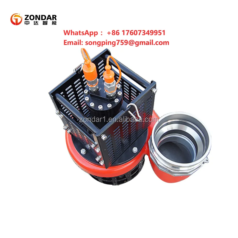 Hydraulic Driven Submersible Pump with High Head for Marine and Flood Control