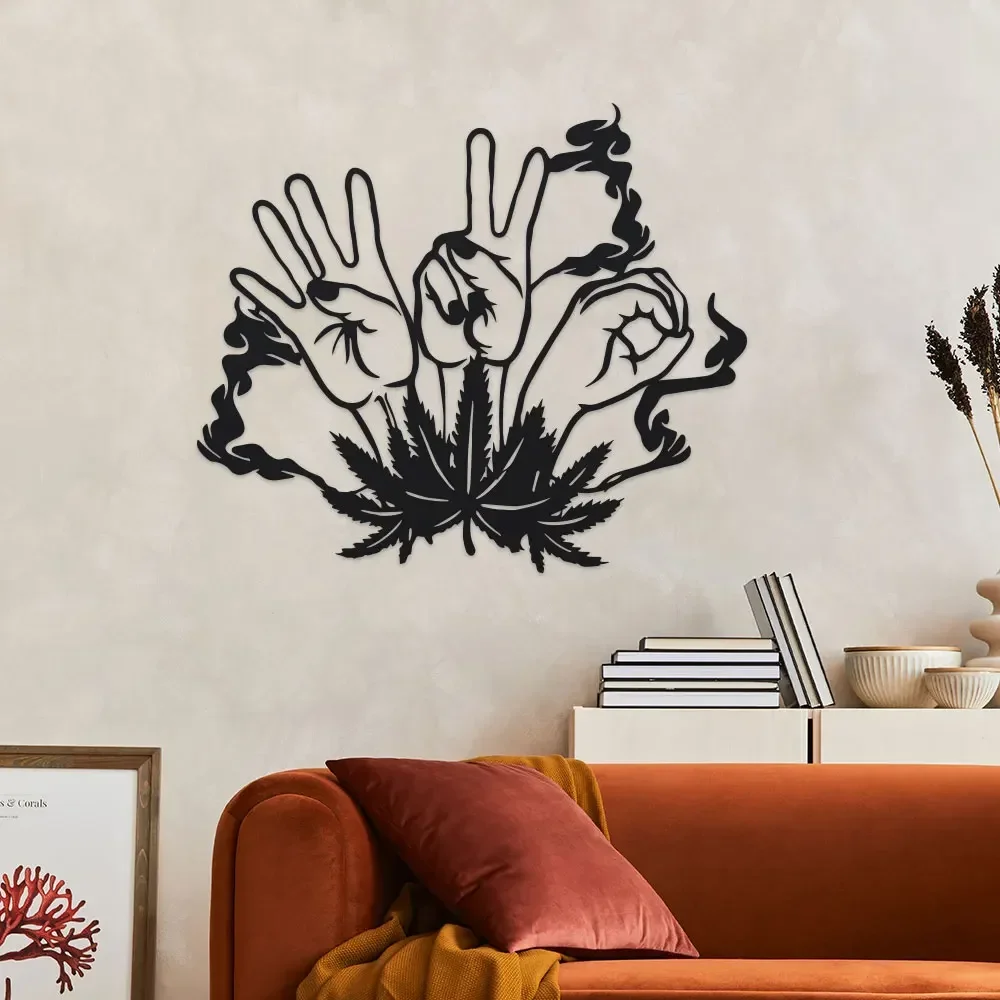 2D Metal Wall Art -Classic Style, 1pc Metal Suitable for Christmas and Thanksgiving, Perfect for Home Decoration - Wall Hanging