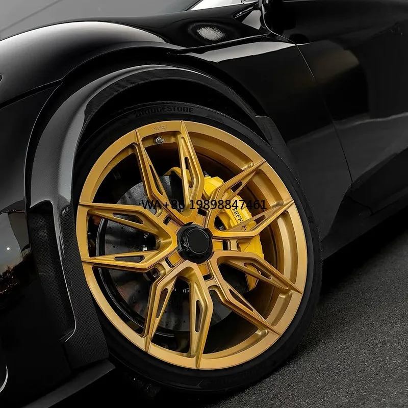 

New Aluminum Alloy Forged 17 18 19 20 22 24 Inch PCD 5*114.3 5*112 5*127 Custom Concave 1-piece Rims for F30 E90 E60 E46 F10