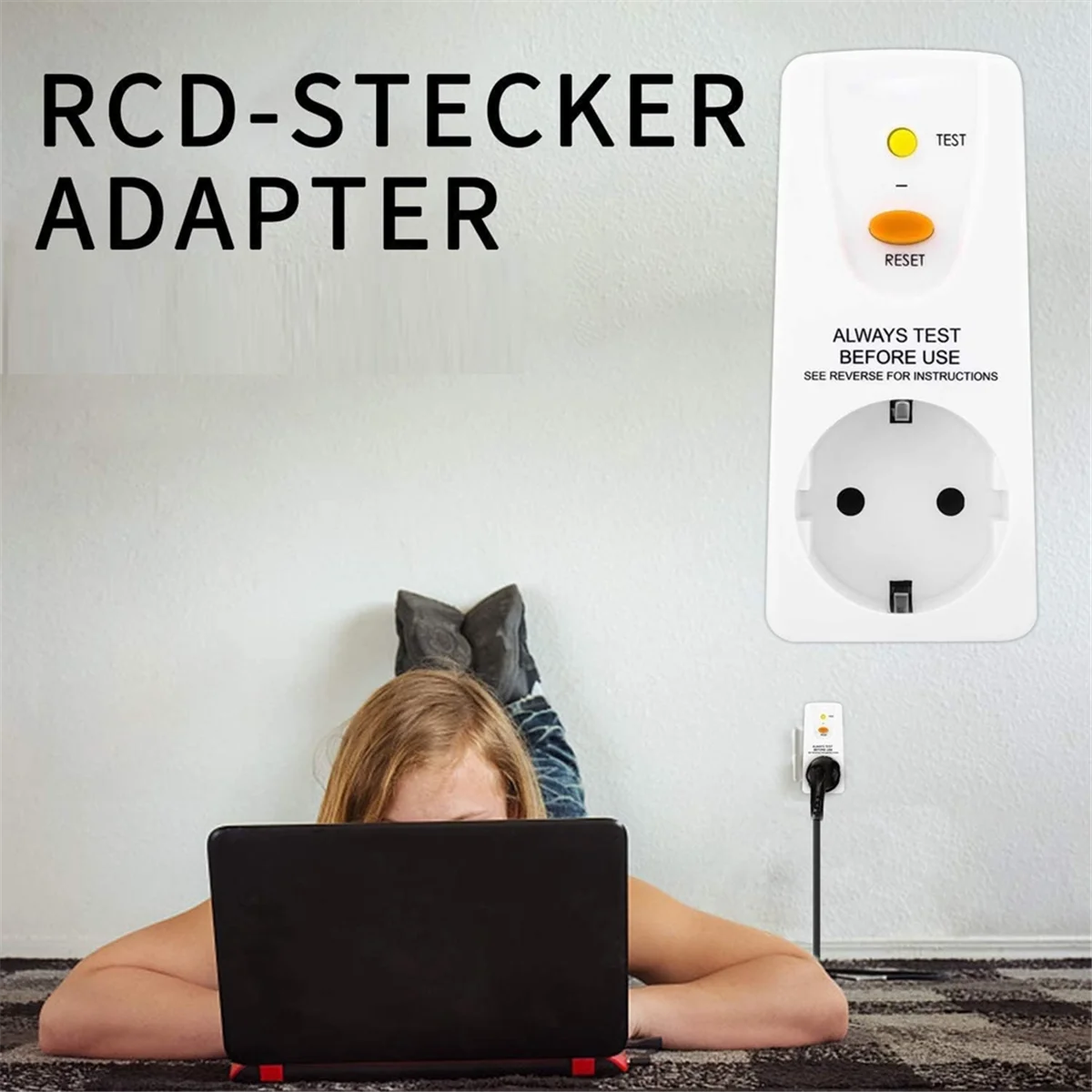 16A Gfci ป้องกันการรั่วไหลปลั๊ก Rcd ซ็อกเก็ต Home Circuit Breaker Cutout สวิทช์ป้องกันส่วนบุคคลปลั๊ก EU Plug