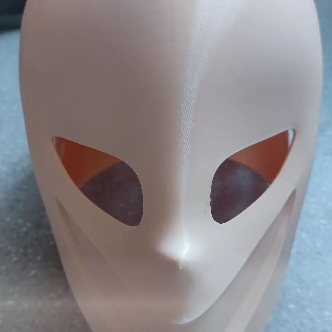 Customize Character Boy/Bily Kigurumi Half Head with Lock Anime Cosplay Kigurumi Mask COS Headgear