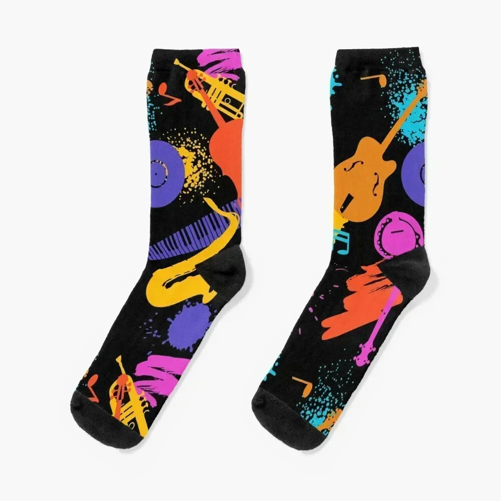 

Jazz Band Socks Heating sock ankle cycling golf Men's Socks Luxury Women's